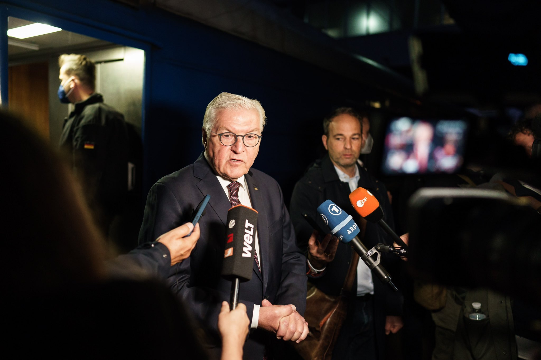 Alman Cumhurbaşkanı Frank Walter Steinmeier'den, Sürpriz Kiev Ziyareti