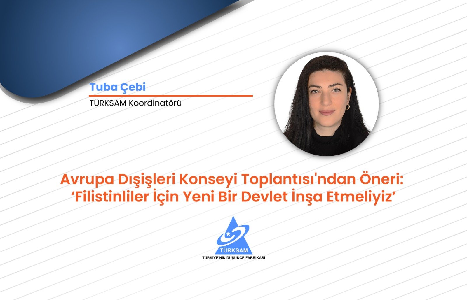 Avrupa Dışişleri Konseyi Toplantısından Öneri:  ‘Filistinliler İçin Yeni Bir Devlet İnşa Etmeliyiz’