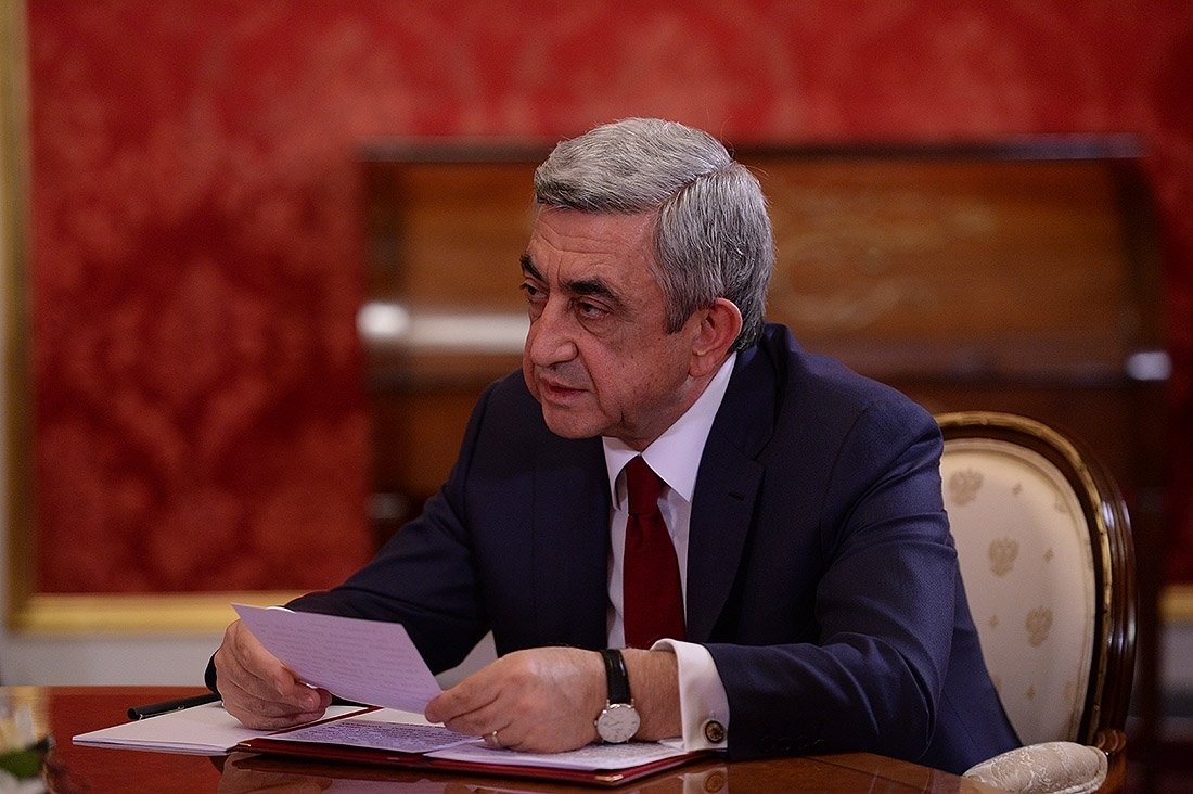 Ermenistan Devlet Başkanı Serj Sarkisyan’ın Rusya Ziyareti 